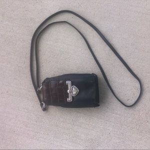 Brighton Phone Purse Mini Purse Long Strap Vintage